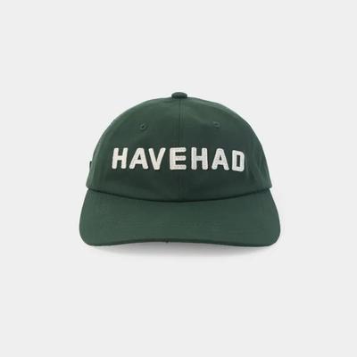 Кепка с вышитым логотипом havehad (зеленый)