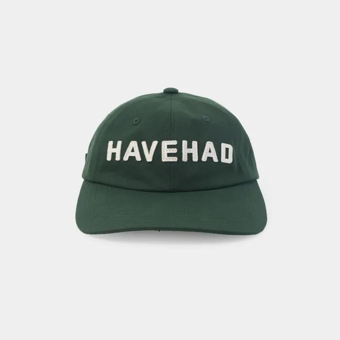 Кепка с вышитым логотипом havehad (зеленый)