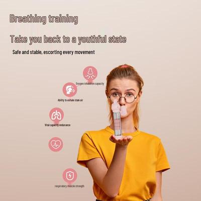 Фитнес-тренажер для дыхания и объема легких