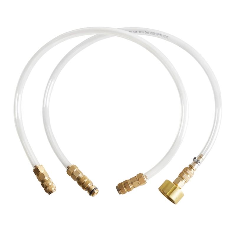 Oil Filler Hose Bridge Tube Kit Steering Hydraulic Fluid Ship Yacht Parts Boat Bleed Hose Filler Tube Marine Accessories