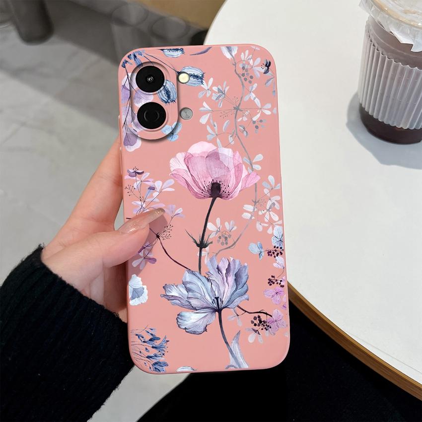 Красивый задний чехол для Tecno Spark Go 3 2 1S Pova 7 Ultra Pro Spark 40 40C 30 Чехлы для телефона Милый Авокадо Красивые Цветы Чехол Мягкий Силикон Противоскользящий Чехол