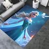 3D Printed Elsa,Frozen,Fantasy Anti-Slip Rug - Machine Washable Office Rug for Living Room, Bedroom, Office - Multiple Sizes