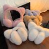 Женские Милые Плюшевые Меховые Наушники с Ушками Кошки - Теплые и Ветрозащитные Накладки на Уши для Зимнего Велосипеда