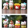 Resin Hello Kitty Figure Collectible Blind Box Toy For Creative Car And Desktop Decor