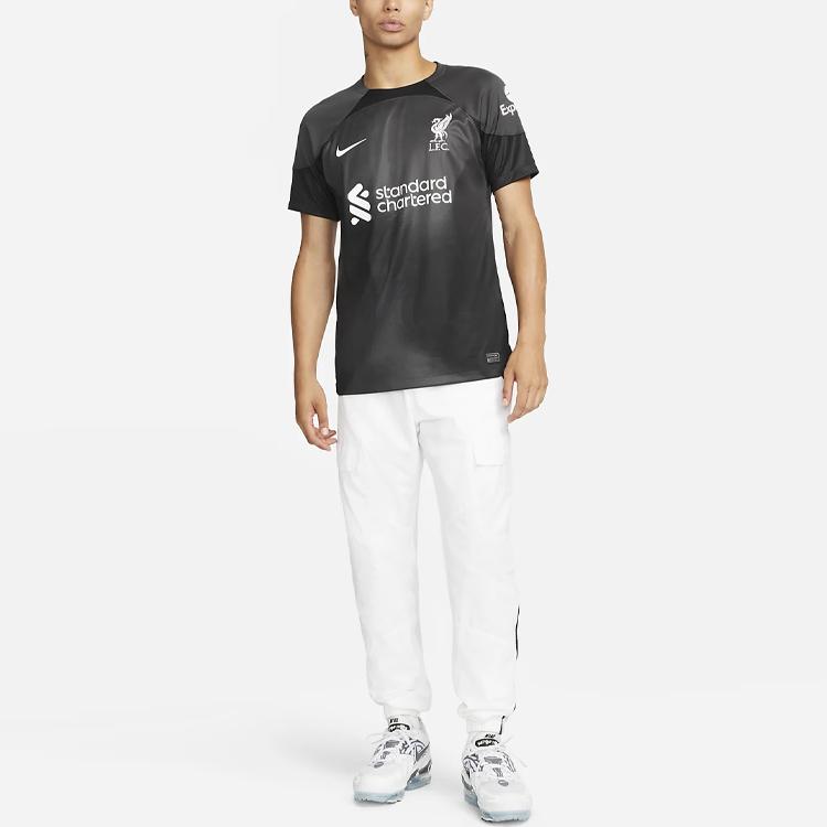 Nike Мужские Футбольные Майки Черные Умеренный Прямой Крой DJ7681-061