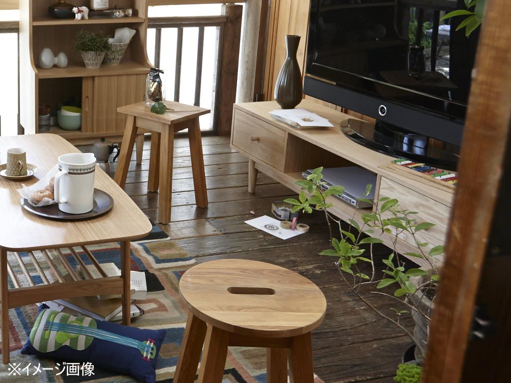 AZUMAYA Square Stool MTK-521NA