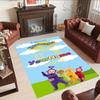 Teletubbies Personalized Text Area Rug Suitable for Kitchen Living Rooms Hallway Study room Anti-slip Rug Decorate Offices Perfect Gift for Women/Men