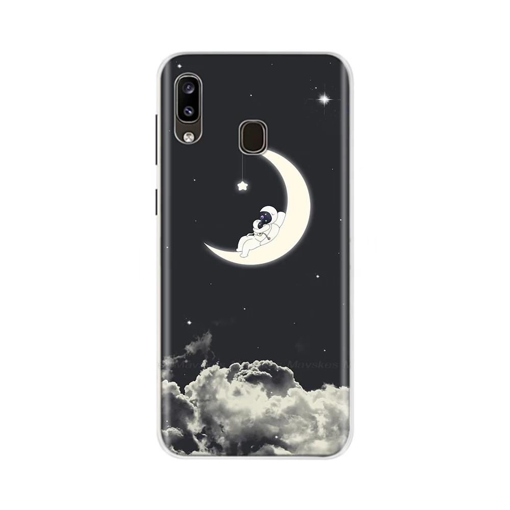 Shockproof Cover For Samsung Galaxy A30 Case Soft Silicone Painted Bumper For Samsung A30 S A30S Case A 30 s A307F A305F Cover