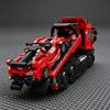 MOC Роскошный Автомобиль-Тема Модифицированный Трактор-Прицеп FXXK Спортивный Автомобиль Строительные Блоки Образовательная Игрушка : Тяжелый седельный тягач
