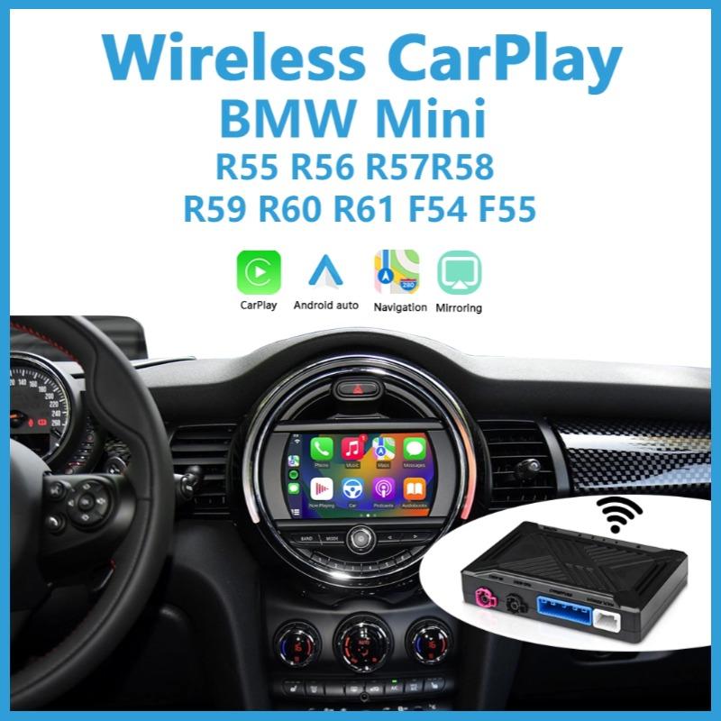 Для BMW Mini R55 R56 R57R58R59 R60 R61 F54 F55 Беспроводной CarPlay Android Auto с Mirror Link AirPlay Функции Car Play