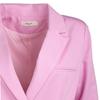 DEELUXE 74 Женский двубортный розовый пиджак