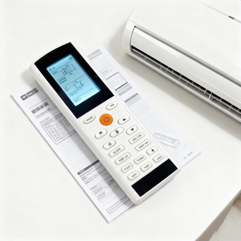 Ergonomic Replacement Remote Control For YACIFB YAC1FB YAC1FB6 MSHV25D1S Energy Efficiency User Friendly Operation