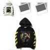 Off Co White Virgil Abloh Pyrex Vision Coat Religion Long Sleeve Hoodie Unisex