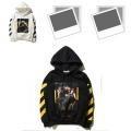 Off Co White Virgil Abloh Pyrex Vision Coat Religion Long Sleeve Hoodie Unisex