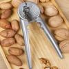 1pc Silvery Metal Multi Functional Walnut Clip Household Nut Shelling Tools Suitable for Walnuts Chestnuts and Hazelnut