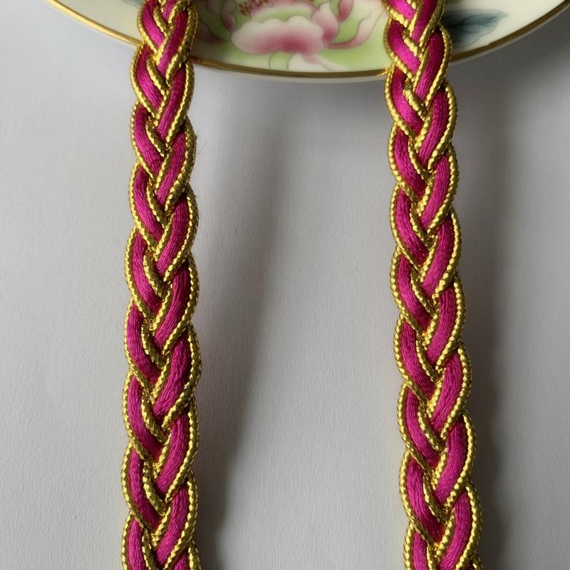 4m/13.12ft Each Pack Lace Trims Dress Curtain Handmake DIY Sewing Craft Ribbons Edge Curve Home Dinner Hair Decoration Big Wide 1.2cm/0.47inch