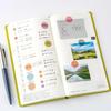 Hobonichi Techo Tsuki no Iro Прозрачные Круглые Наклейки 6 мм Аксессуары для Планера