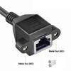 Удлинитель Ethernet CAT5 8-контактный штекер-гнездо Удлинитель сети LAN Кабель RJ45 Расширение сети