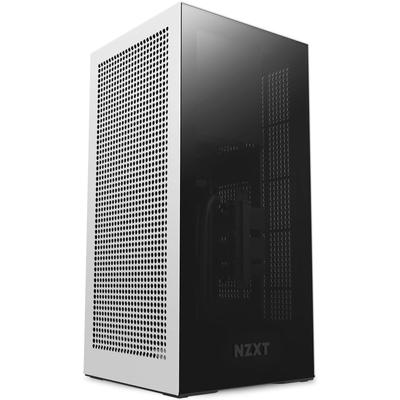 NZXT Корпус для ПК H1 Version2 Компактный БЕЛЫЙ Блок питания и простая система жидкостного охлаждения в комплекте CS-H11BW-JP CS8335