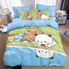 Cute Cartoon Bubu Dudu Bear Duvet Cover Set Bedding Set kids Boy Girl Bedroom Decoration 2/3pcs set Single Double Large Size