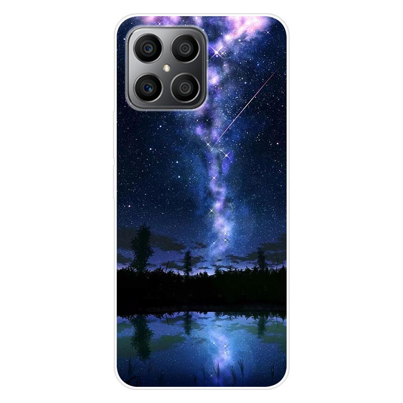 Для Honor X8 X 8 HonorX8 TFY-LX2 чехол Мягкая силиконовая задняя крышка чехол для телефона с рисунком Звездное небо