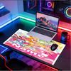 Custom Name Personalized Sailor Moon Pattern Mousepad, Laptop PC Desk Mat, Decorative Desk Mat for Home Keyboard Pad Gift