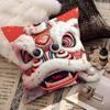 Classic Traditional Dancing Lion Animated Cartoon Pillow Case Fashion Square Pillowcase Bedroom Sofa Room Ins Decoration Leisure