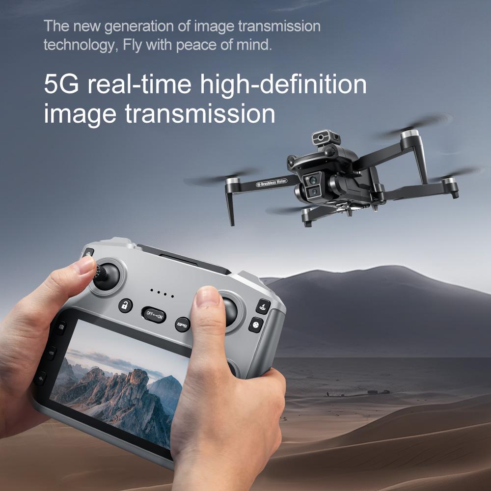 Дрон V198MAX GPS 8K HD Аэрофотосъемка Двойная камера Бесколлекторный Квадрокоптер 5G WIFI 360° Лазерное Интеллектуальное Предотвращение Препятствий Воздушная Оптическая Игрушка
