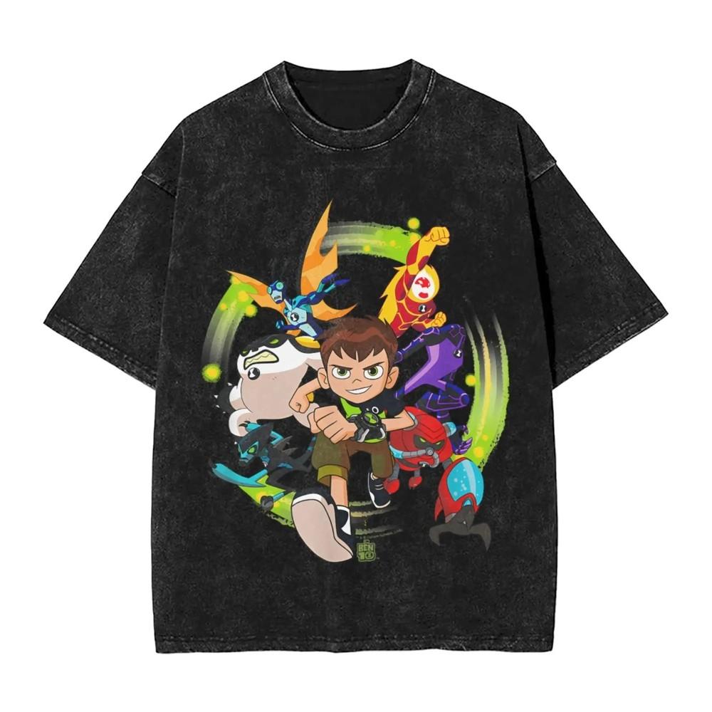 Ben Cotton TShirt Graphic Print Ben Ten Alien Cotton Tee