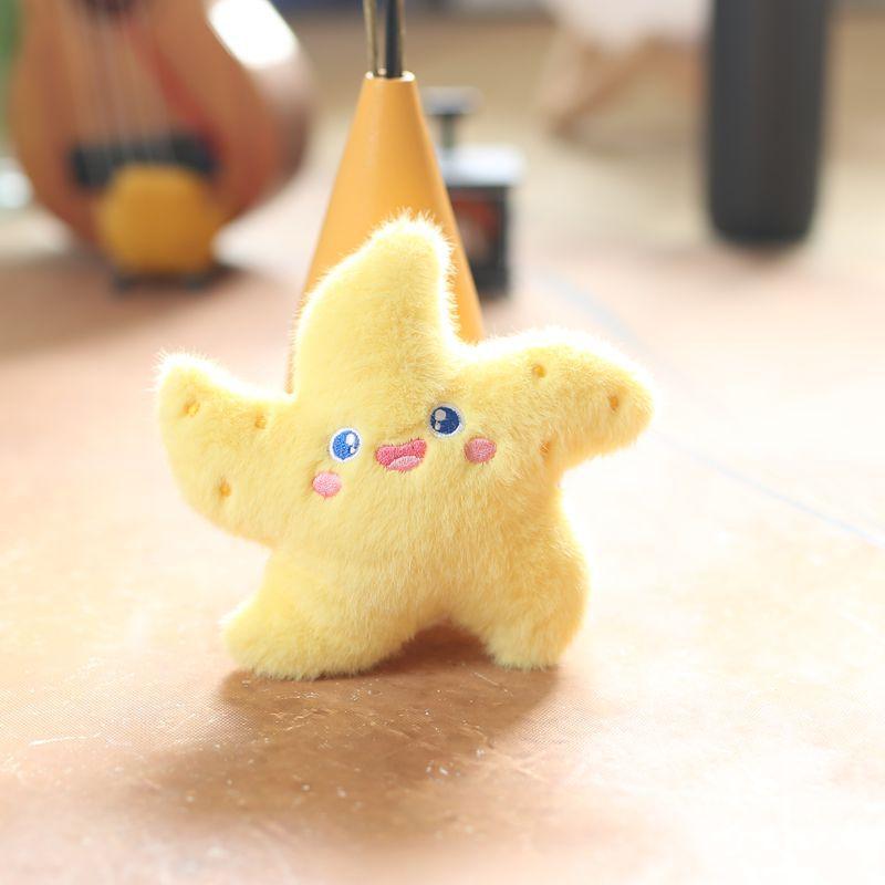 Cute Cute Marine Animal Jellyfish Pendant Plush Toy Doll Crab Lobster Keychain Bag Hanging Decoration