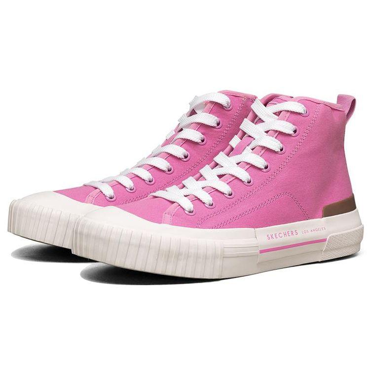 Skechers Кеды на платформе New Moon High Top Скейт-обувь Женские кроссовки Розовые 155392-PNK