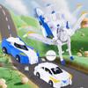 Winged Pegasus Car Transforms Into Unicorn Toy Inertial Sliding Racing Car Impact Deformed
