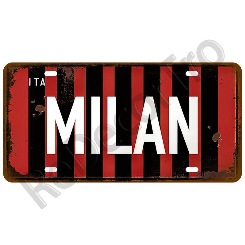 Madrid City Tinplates Plate Metal Sign Plaque Poster Vintage Tin Sign For Paris Bar Pub Cafe Man Cave Decoration Home Decor Art