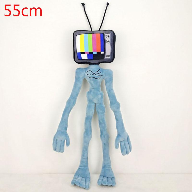 55 см сгибаемая голова сирены плюшевые игрушки офисное украшение стоящая голова сирены мягкая игрушка настольные украшения плюшевые куклы