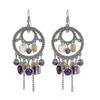 Bohemian Ornaments Round Earrings Chain Tassel