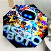 Автоматический зонт Astro Bot4 Print, 8 спиц, железный каркас, пластиковая ручка, подходит для путешествий на открытом воздухе и на каждый день, идеальный подарок