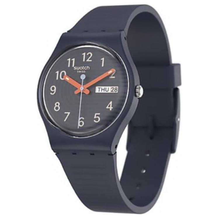 Swatch Унисекс синие часы SO28I700 SO28I700