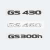 Chrome Black 3D Letters GS200t GS250 GS300 GS400 GS460 GS450h Emblem Car Trunk Logo Sticker Accessories For Lexus GS Series