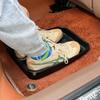 Thickened Plastic Shoe Tray Multifunctional Car Organizer Under Seat Shoe Holder Household Storage Box for Vehicle