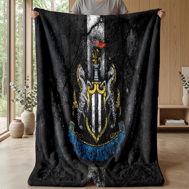 Newcastle United Theme blanket Soft Flannel Fleece Blanket Warm Lightweight Throw Blanket for Home Sofa Bed