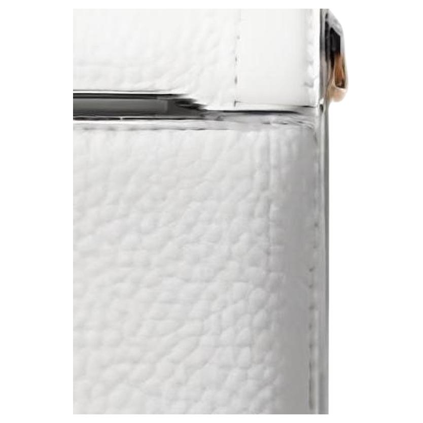 Michael Kors Mk Jet Set Charm Logo Leather Commuter Flap Crossbody Bag Small Women crossbody bag Pure-White 32S1GT9C5L-085