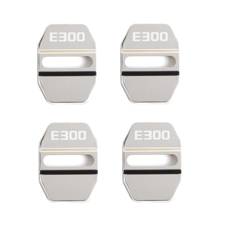 AXX2   4pcs For Mercedes Benz MB AMG E300 W203 W204 W108 W126 W168 W169 W176 W177 W205 W212 W213 Car Buckle Door Lock Cover styling