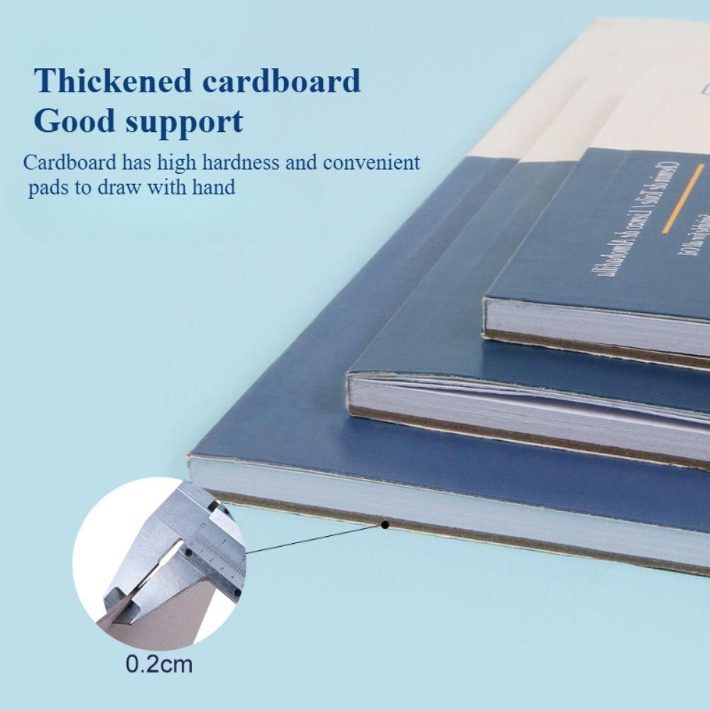 A3/A4/A5 Thick Drawing Paper Spiral Bound Artist Sketch Pad Professional Coil Sketchbook Sketch