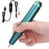 Electric Nail Polishing Machine Portable USB Quick Removal Polisher Drill Pen 30000 rpmOlive Green