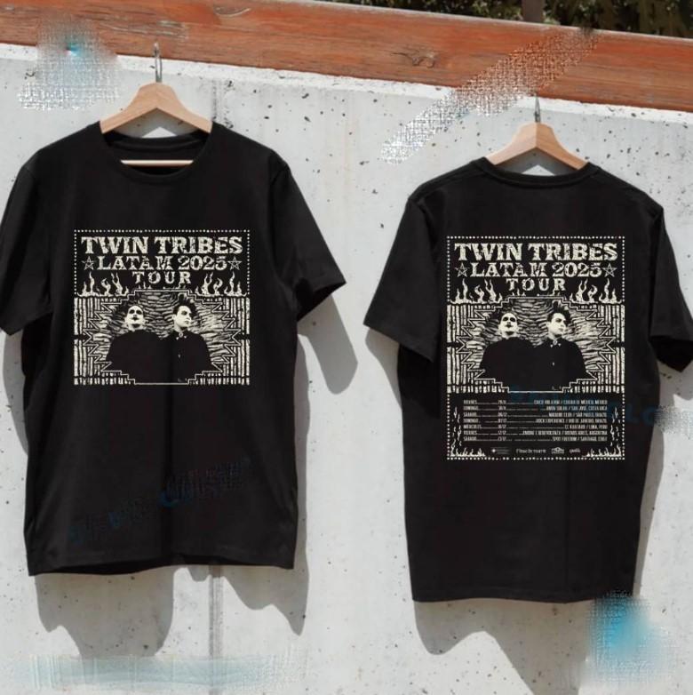 Premium Quality!! Twin Tribes Latam 2026 Tour Dates T-shirt All Size S-5XL