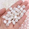 100pcs White Acrylic Shell Beads, Ocean Series, DIY Jewelry Making - Perfect for Necklaces, Bracelets, Keychains - Craft Beads