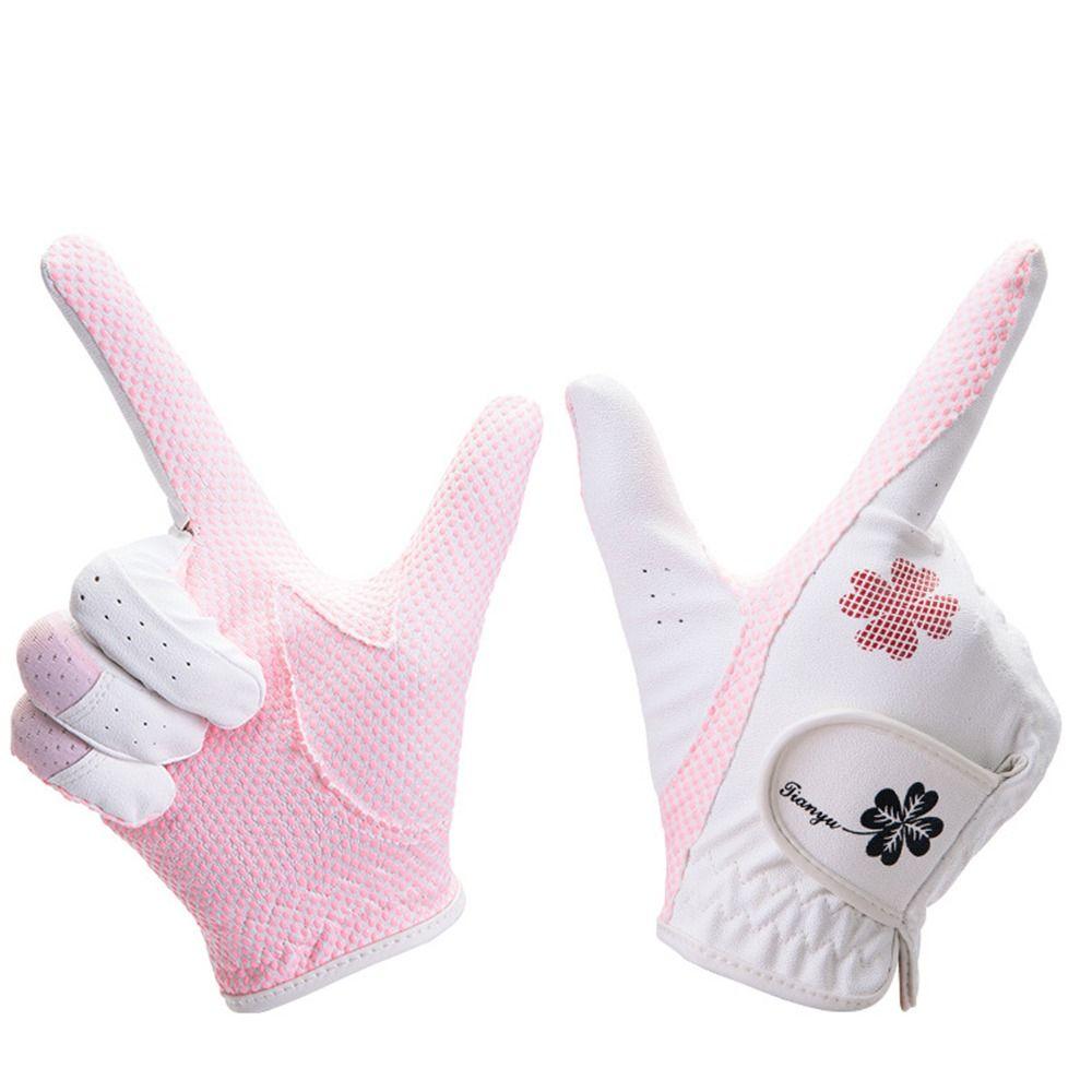 Breathable Full Finger Golf Gloves Wear Resistant Golf Mittens Sport Gloves  Palm Protection