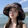 Summer Full Cotton Fisherman Hat Versatile Temperament Casual Double-sided Sun Hat