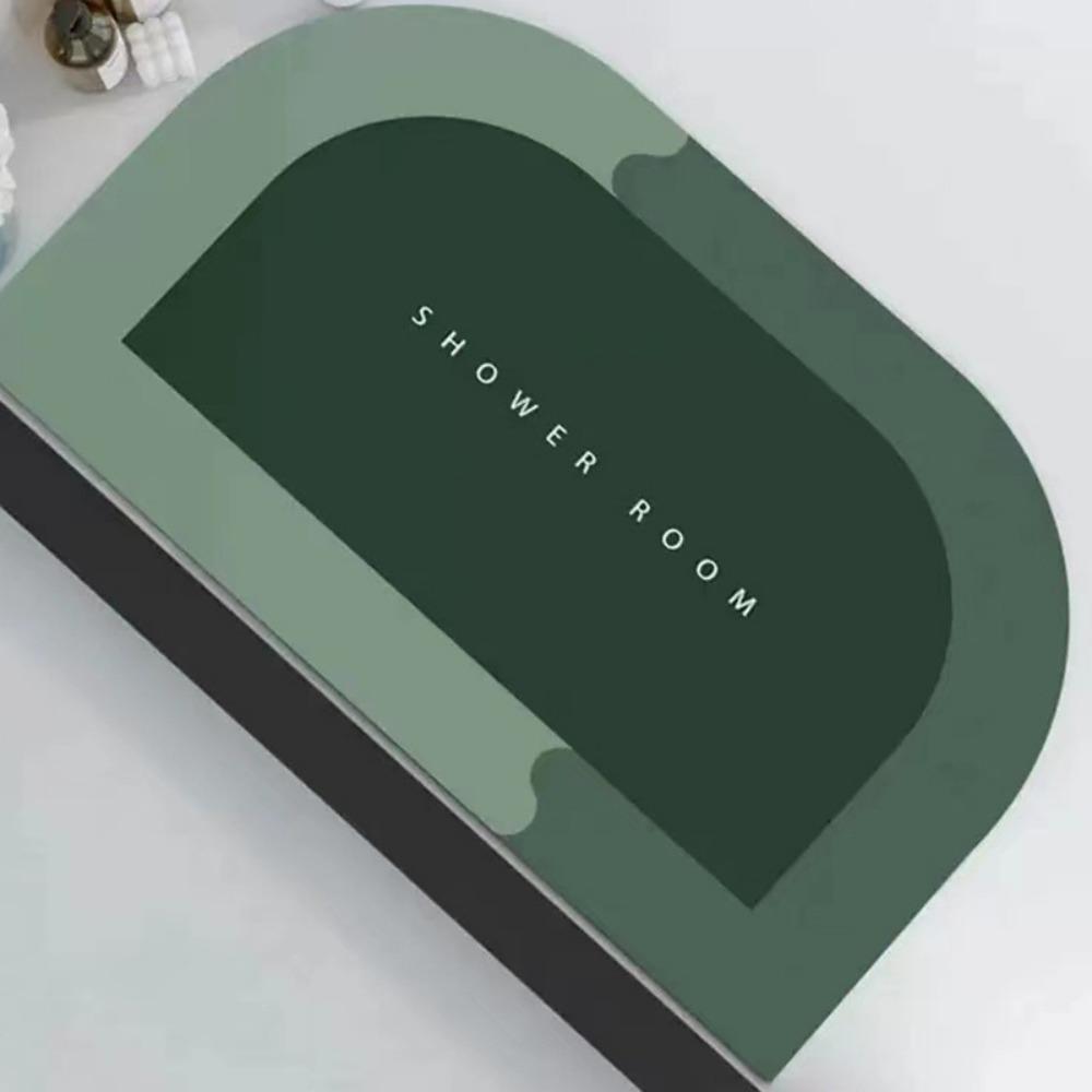 2 шт. Мягкая диатомовая грязепоглощающая подкладка, нескользящая, быстросохнущая, грязеотталкивающая, простая в уходе подкладка для пола