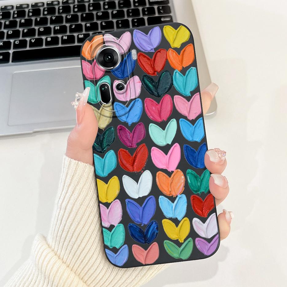 Чехол для Oppo Reno 11 5G Reno11 F CPH2603 Милый Мультяшный Чехол-Панда Мягкий Силиконовый Чехол для Телефона Для Oppo Reno 11 Pro Reno11 11F Сумки